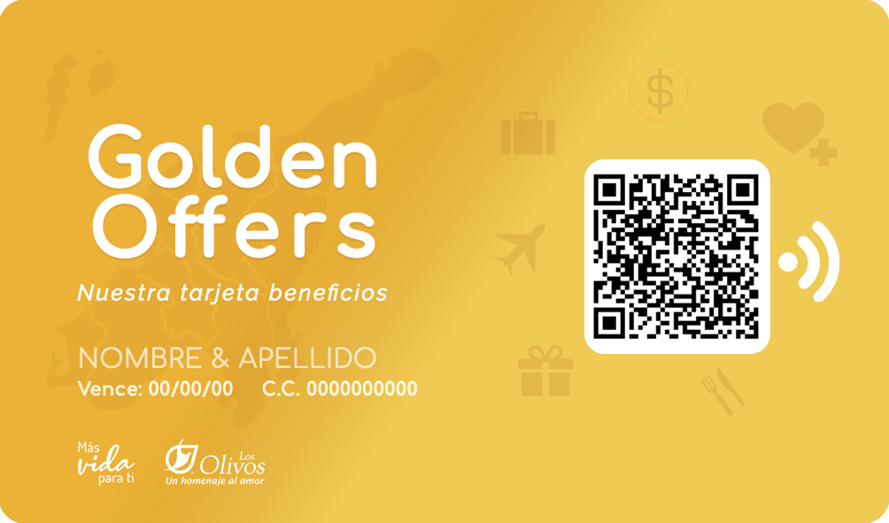 Tarjeta Golden Offers